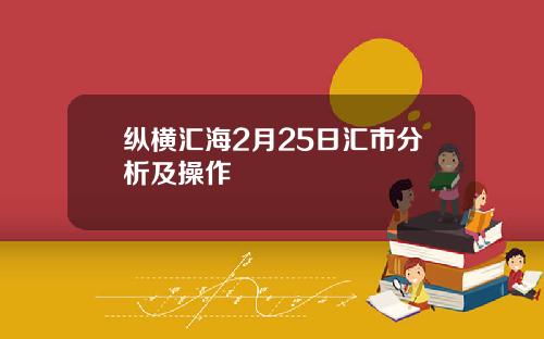 纵横汇海2月25日汇市分析及操作