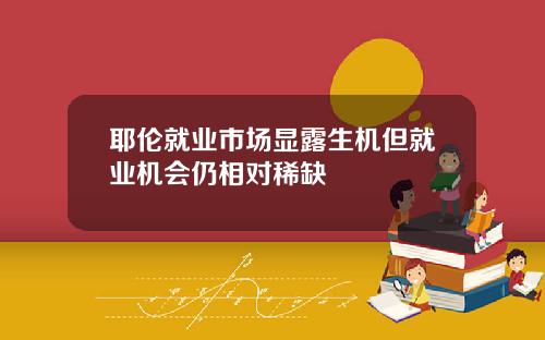 耶伦就业市场显露生机但就业机会仍相对稀缺