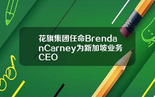 花旗集团任命BrendanCarney为新加坡业务CEO