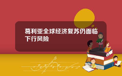 葛利亚全球经济复苏仍面临下行风险