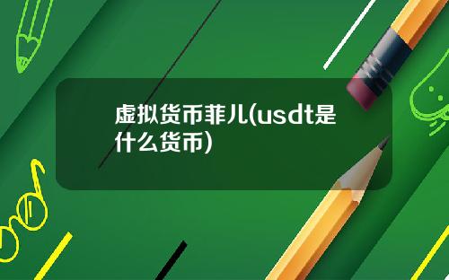 虚拟货币菲儿(usdt是什么货币)