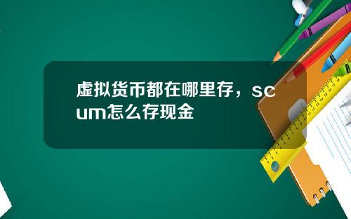 虚拟货币都在哪里存，scum怎么存现金