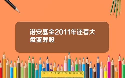 诺安基金2011年还看大盘蓝筹股