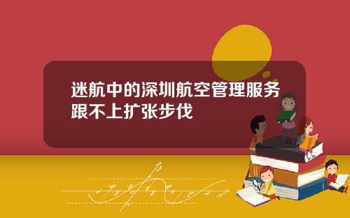 迷航中的深圳航空管理服务跟不上扩张步伐