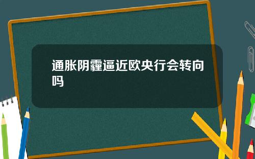 通胀阴霾逼近欧央行会转向吗