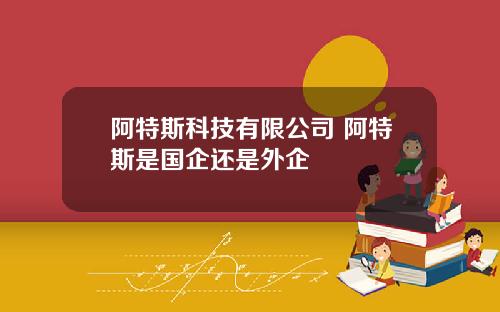 阿特斯科技有限公司 阿特斯是国企还是外企