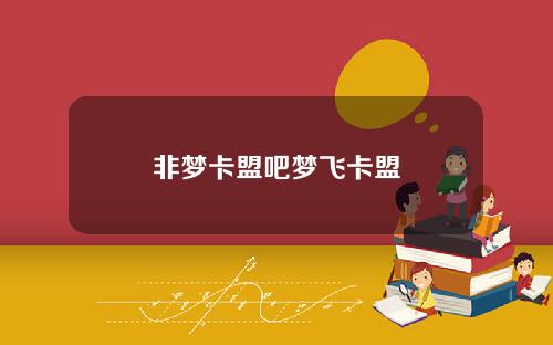 非梦卡盟吧梦飞卡盟